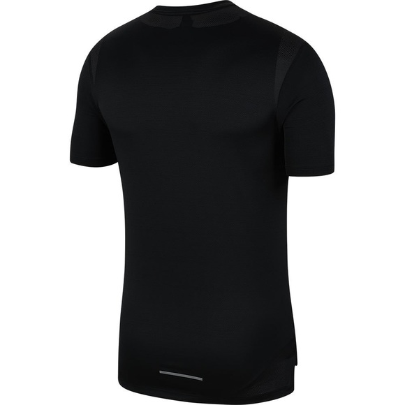 NIKE Miler Wild Run Men's Short Sleeve Running Top - Picture 2 of 6